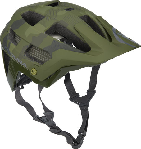 Endura SingleTrack Helm - tonal olive/55 - 59 cm