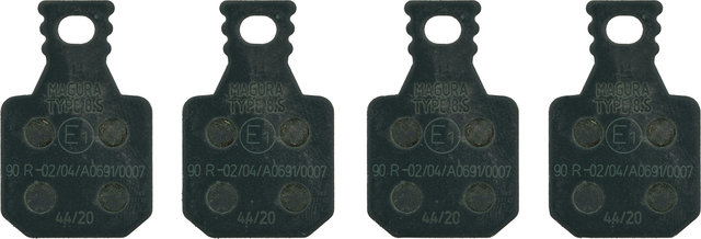 Magura Type 8.S Sport ECE Brake Pads for 4-piston MT Disc Brake - green/Organic