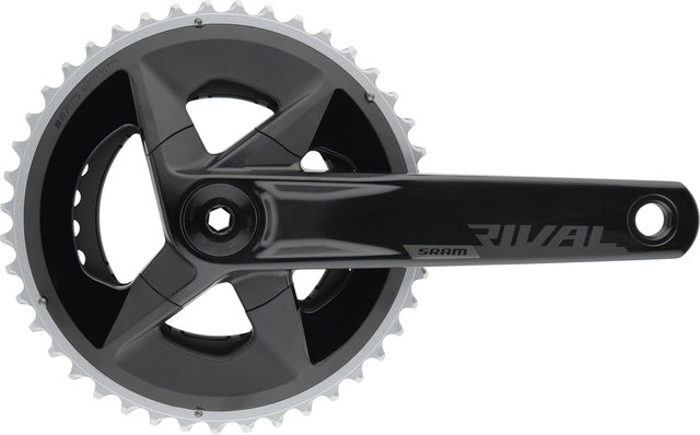 SRAM Rival Wide DUB 2x12-fach Kurbelgarnitur - black/172,5 mm