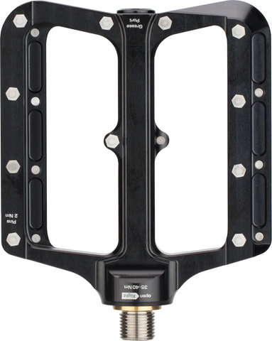 Syntace NumberNine2 Titanium Platform Pedals - raceblack/L