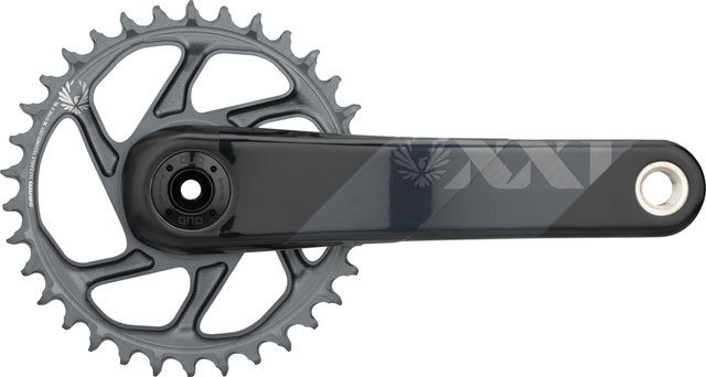 SRAM XX1 Eagle AXS DUB Boost 12-fach Kurbelgarnitur - grey/175,0 mm