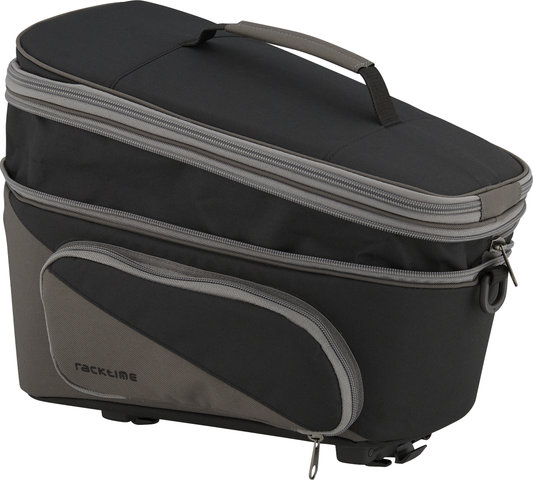 Racktime Talis Plus 2.0 Pannier Rack Bag - carbon black-stone grey/15000 ml