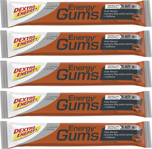 Dextro Energy Energy Gums - 5 Pack - cola