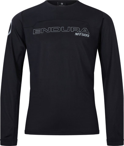 Endura Maillot Kids MT500 Burner L/S Modèle 2024 - black/146, 152/L