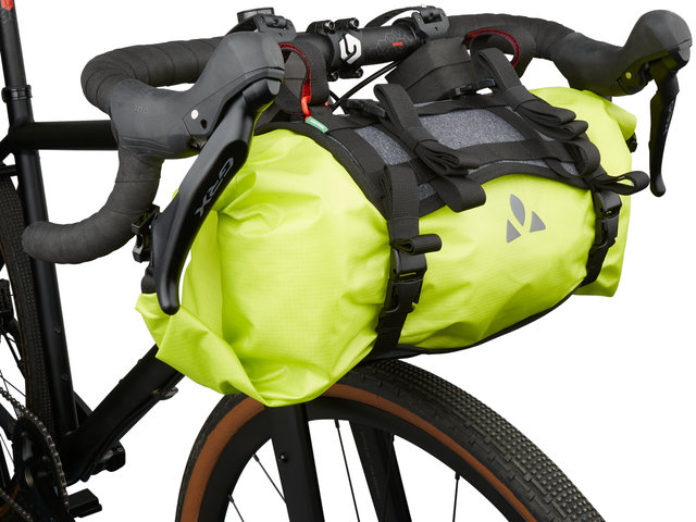 VAUDE Bolsa de manillar Trailfront II - bright green-black/12000 