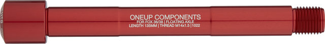 OneUp Components Fox Floating Rear Thru-Axle 15 x 110 mm Boost - red