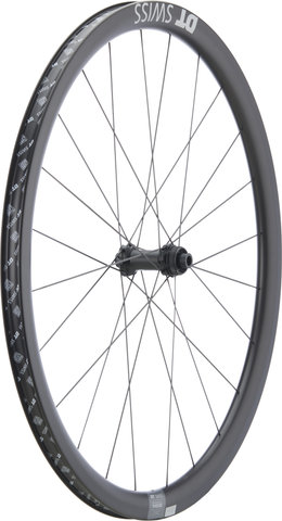 DT Swiss Juego de ruedas CRC 1400 SPLINE 35 Disc Center Lock Carbon 28" - negro/142 mm/100 mm/28"/Shimano carretera/100 mm/Shimano carretera/100 mm/142 mm