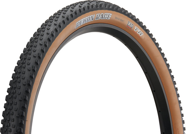 Maxxis Rekon Race Dual EXO WT TR Tanwall 29" Folding Tyre - black-tanwall/29 /61 mm/61-622/2.4 