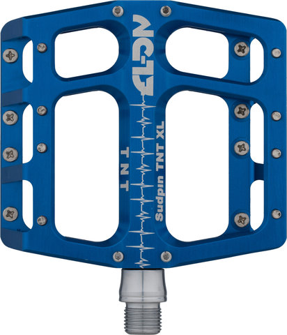 NC-17 Sudpin IV XL TNT Platform Pedals - blue