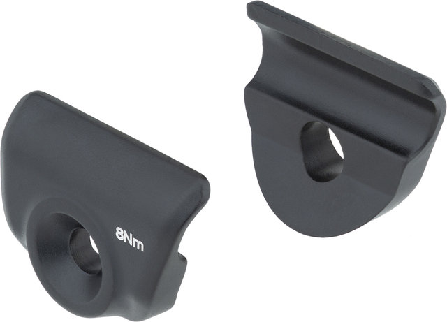 Easton Plaques de Serrage de Selle, ovales - black