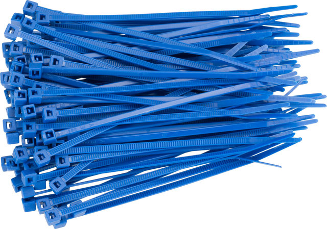 3min19sec Bridas de cable 2,5 x 98 mm - 100 unidades - azul