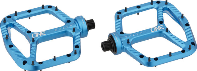 OneUp Components Aluminium Platform Pedals - blue/universal