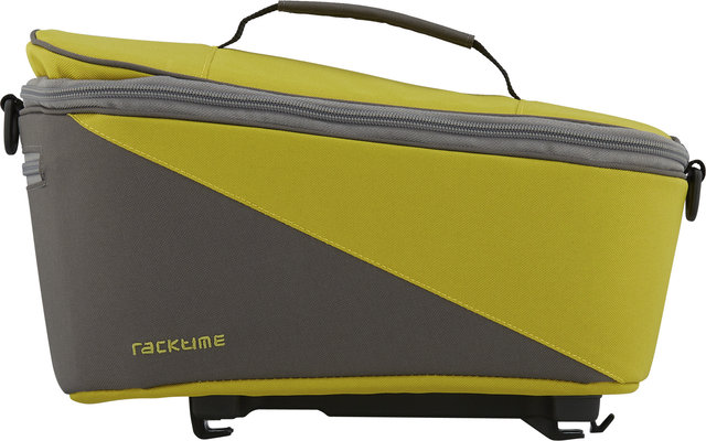 Racktime Talis 2.0 Pannier Rack Bag - lime green-stone grey/8000 ml