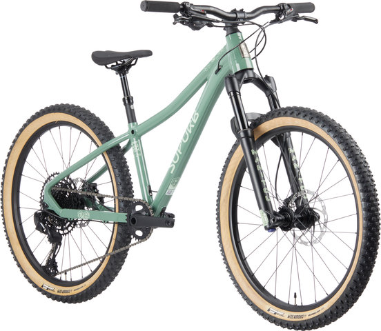 SUPURB BO24+ 24" Kids Bike - gecko green/24"