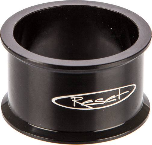 Reset Racing 1 1/8" Spacer - black/20 mm