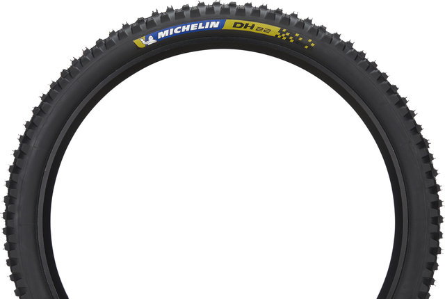 Michelin DH 22 Racing TLR 27.5" folding tyre - black-blue-yellow/27.5 /61 mm/61-584/2.4 