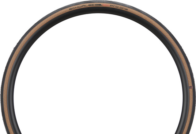 Schwalbe Cubierta plegable Pro One Evolution ADDIX Super Race TLE 28" - negro-transparent skin/28 /25 /25-622