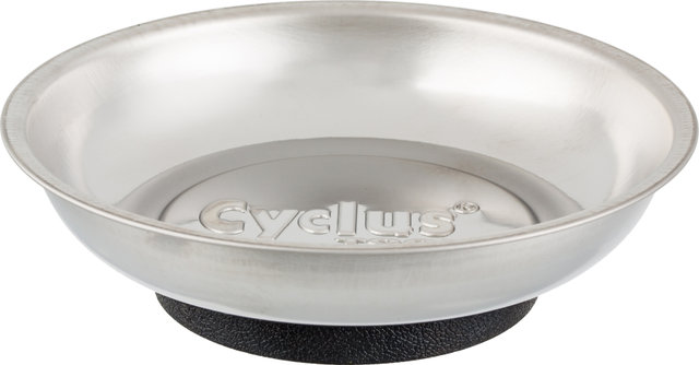 Cyclus Tools Round Magnetic Tray - silver