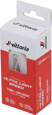 Vittoria Chambre à Air Ultra Light Speed pour 28" - universal/25-622 à 30-622/Valve Presta (SV)/25-30 x 622 SV 60 mm/60 