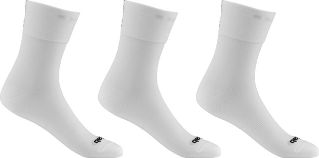 GripGrab Lightweight SL Summer Socken 3er-Pack - white/41 - 44