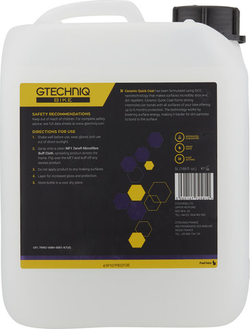 Gtechniq Produit de Revêtement Bike Ceramic Quick Coat - universal/5 