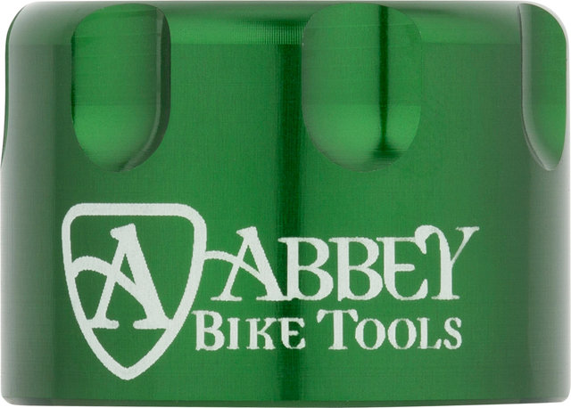 Abbey Bike Tools Suspension Top Cap Socket Attachment - green/28 mm