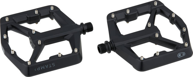 crankbrothers Pédales à Plateforme Stamp 3 - black/large