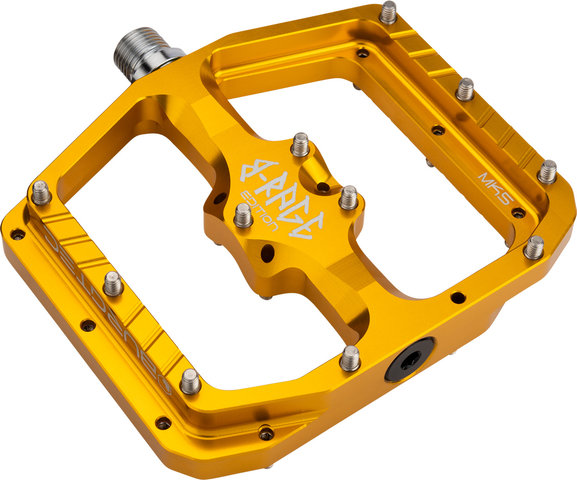 Burgtec Platform pedals - burgtec bullion gold