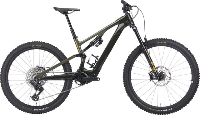 Specialized Turbo Levo SL Expert Carbon 29" E-Mountainbike - dark moss-oak green-harvest gold/S3