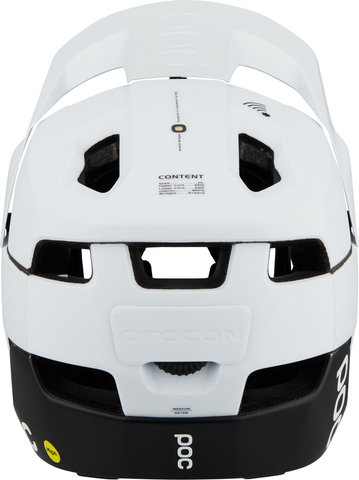 POC Otocon Race MIPS Helm - hydrogen white-uranium black matt/55 - 58 cm