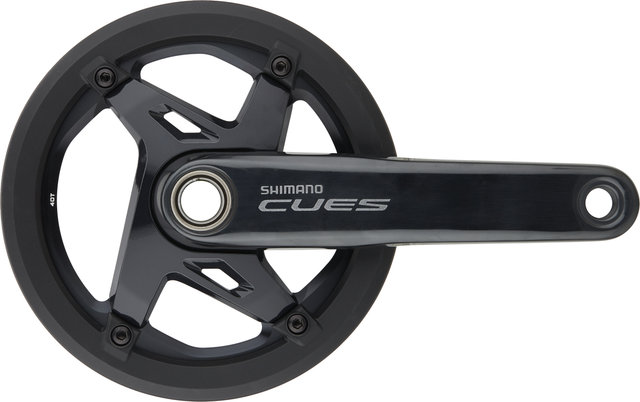 Shimano CUES Crankset FC-U8000-1 Hollowtech II w/ Chain Guard - black/175.0 mm 40 tooth