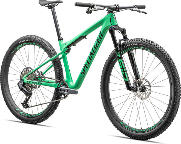 Specialized Epic World Cup Expert Carbon 29" Mountain Bike - gloss electric green-forest green pearl/110 mm/29"/L