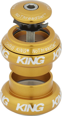 Chris King NoThreadSet EC30/25,4 - EC30/26 Steuersatz - gold/1"/EC30/25,4 - EC30/26