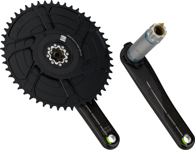 SRAM Red 1 E1 Aero DUB 1x12-speed Carbon Crankset - natural carbon/172,5 mm