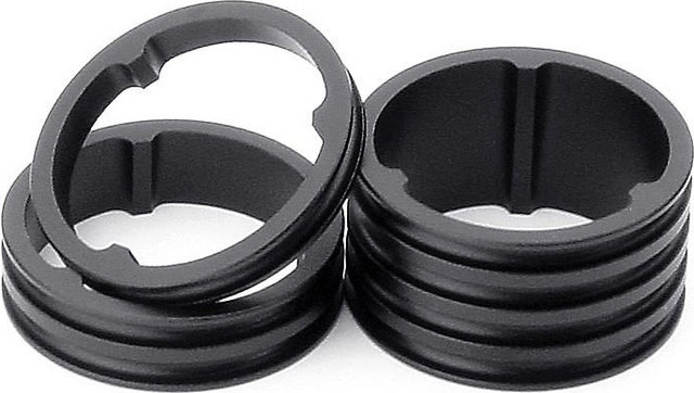 Syntace H.A.T. Spacer Set 1 1/8" - raceblack