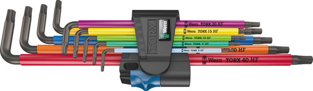 Wera Juego de llaves acodadas Torx XL con función de retención - multicolour