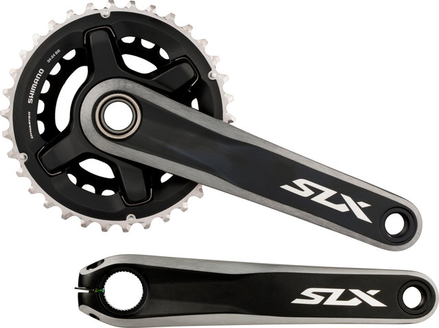 Shimano SLX FC-M7000-11-B2 Hollowtech II Crankset - black/175.0 mm 24-34