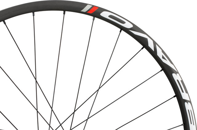 NoTubes ZTR Bravo Team Disc 6-Loch 27.5" Carbon Wheelset - black-white/142 mm/100 mm/27.5" (650B)/100 mm/Shimano MTB/100 mm/142 mm/Non Boost/Non Boost/Shimano MTB