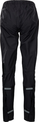 VAUDE Womens Fluid Pants Regenhose - black/34/XXS