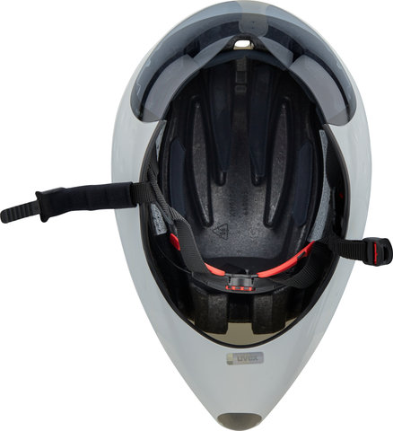 uvex race 8 Time Trial Helmet - white / black/56 - 58 cm