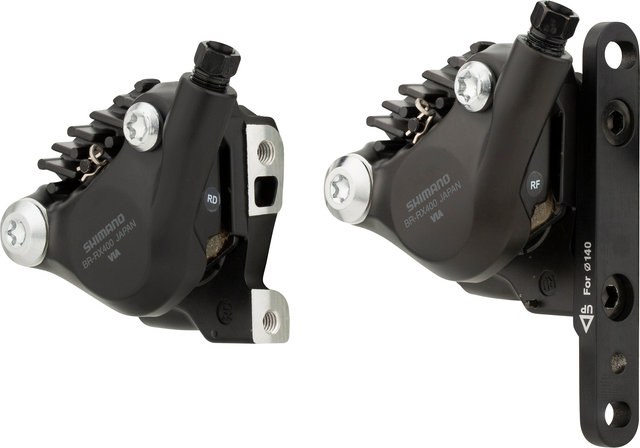 Shimano GRX BR-RX400 + ST-RX600 Disc Brake Set - black/Set/left/right (side-specific)