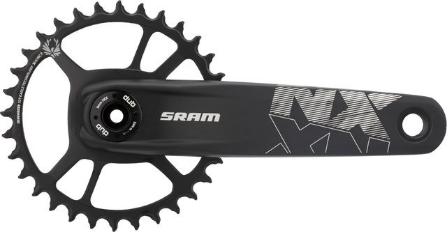 SRAM Juego de bielas NX Eagle Boost Direct Mount DUB 12 velocidades - black/170,0 mm