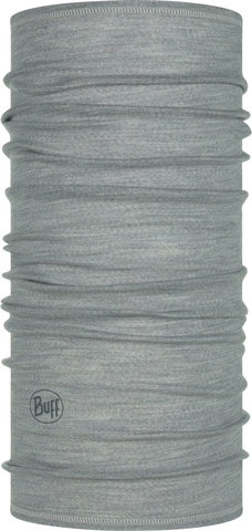 BUFF Bufanda multifuncional ligera de lana merino - solid light grey/universal