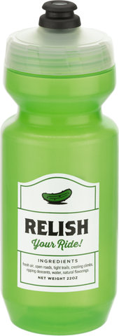 SPURCYCLE Relish Your Ride Drink Bottle 650 ml - green/650 ml