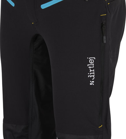 dirtlej Trailscout Half & Half Pants - black-turq/M