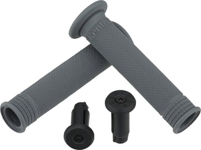 Renthal Push-On Medium Handlebar Grips - dark grey/135 mm