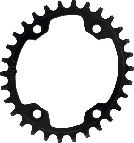 Wolf Tooth Components Elliptical 96 BCD Chainring for Shimano XT M8000 / SLX M7000 - black/30 