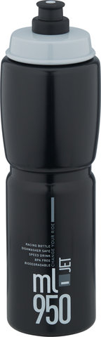 Elite Jet Trinkflasche 950 ml - schwarz-grau/950 ml