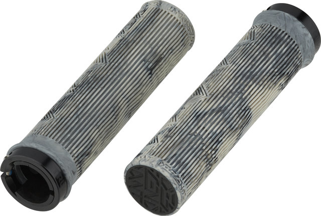 Truvativ Descendant Handlebar Grips - gray-black marble/133 mm