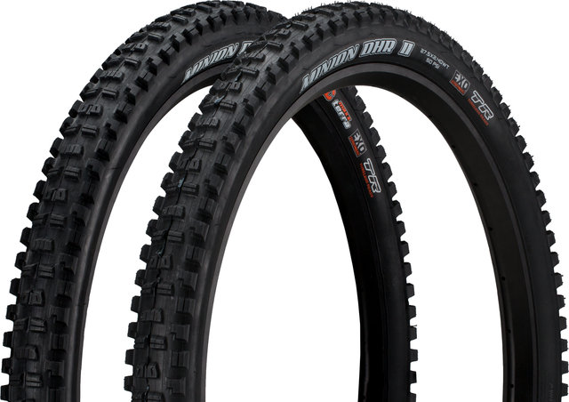 Maxxis Minion DHR II 3C MaxxTerra EXO/Dual WT 27,5" Faltreifen 2er-Set - schwarz/27.5 "/61 mm/61-584/2.4 "